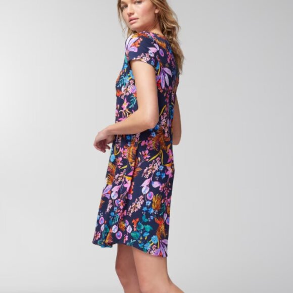 NWT Soma COOL NIGHTS Short Sleeve Sleepshirt - Picture 2 of 4